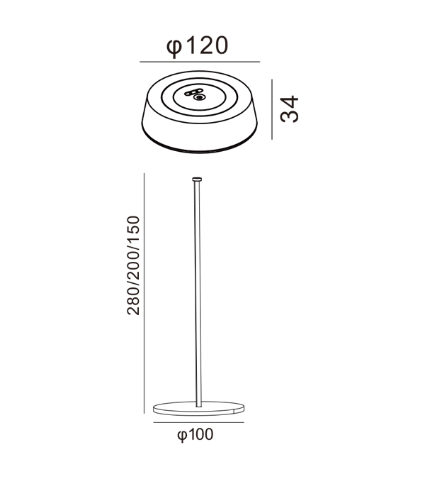 320 হাই ফ্ল্যাট চার্জিং ডেস্ক ল্যাম্প HR90052-320 320 হাই ফ্ল্যাট চার্জিং ডেস্ক ল্যাম্প HR90052-320