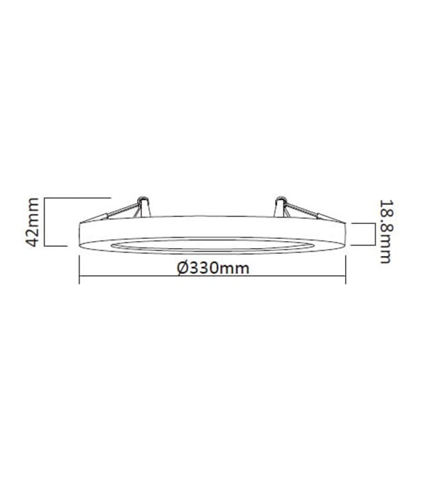 330 LED সিলিং লাইট HR10101 330 LED সিলিং লাইট HR10101