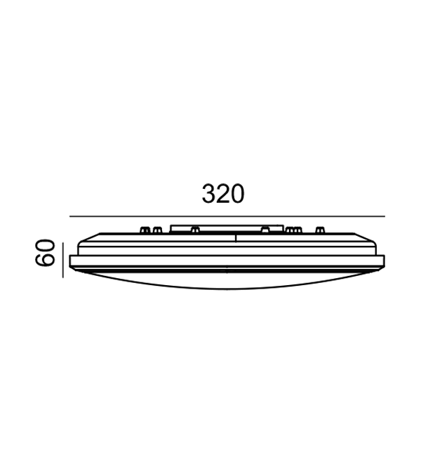 320 LED সিলিং লাইট HR10003 320 LED সিলিং লাইট HR10003