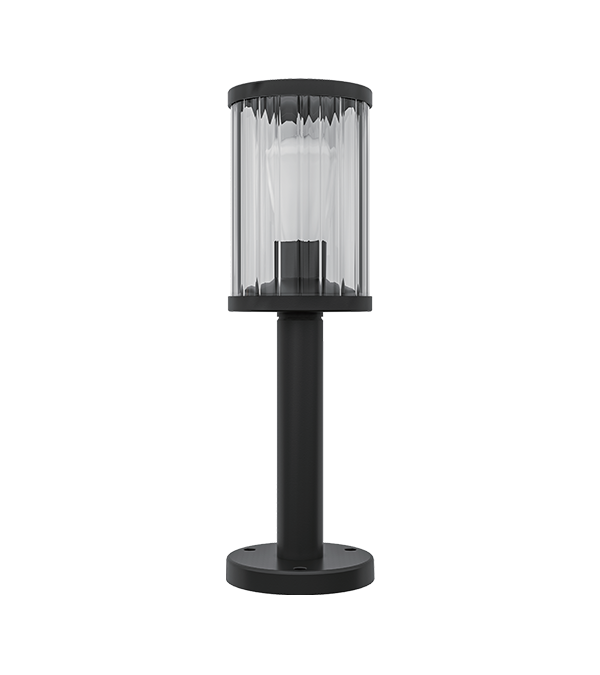 উল্লম্ব স্ট্রিপড গ্লাস LED গার্ডেন ল্যাম্প HR60132-600 উল্লম্ব স্ট্রিপড গ্লাস LED গার্ডেন ল্যাম্প HR60132-600