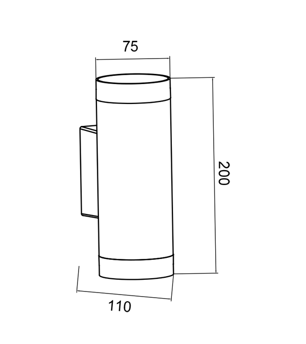 75LED রেড ওয়াল লাইট HR60276-ZGB 75LED রেড ওয়াল লাইট HR60276-ZGB