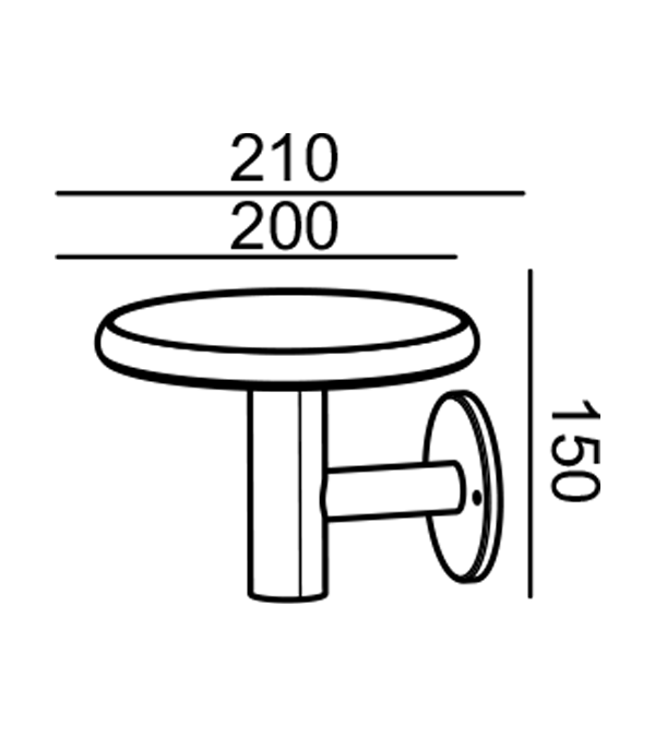 ডিসকাস ওয়াল লাইট HR65031 ডিসকাস ওয়াল লাইট HR65031
